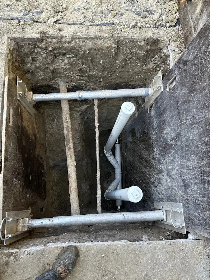 Experienced plumber completing Gas Line Repair work in Sunbury